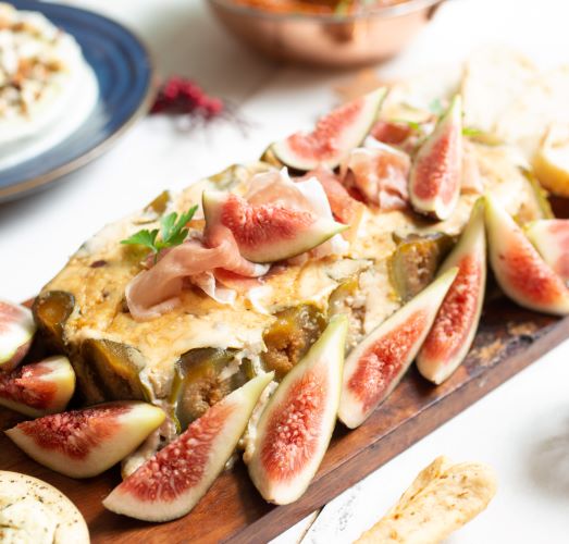 Terrine de Queijo de Cabra com Mel de Figo Boníssima