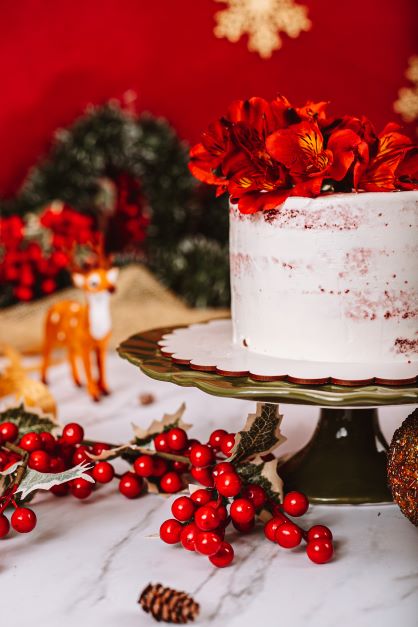 Semi Naked Cake Red Velvet