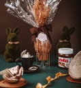Ovo de Páscoa Trufado Cookies N'Cream com Nutella