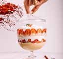 Merengue de Morango na Taça