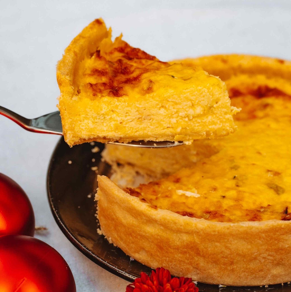 Quiche de Alho Poró