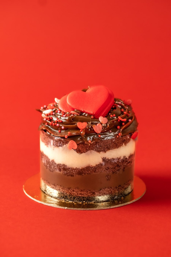 Mini Naked Cake do Amor