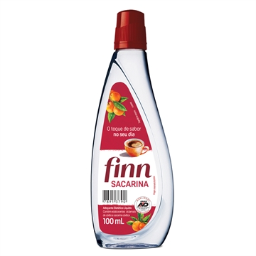 Adoçante Finn Líquido Sacarina 100ml