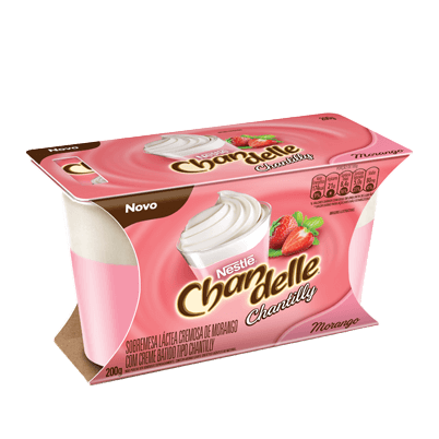 Chandelle Chantilly Morango Nestlé 200gr