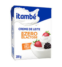 Creme de Leite Zero Lactose Itambé 200Gr