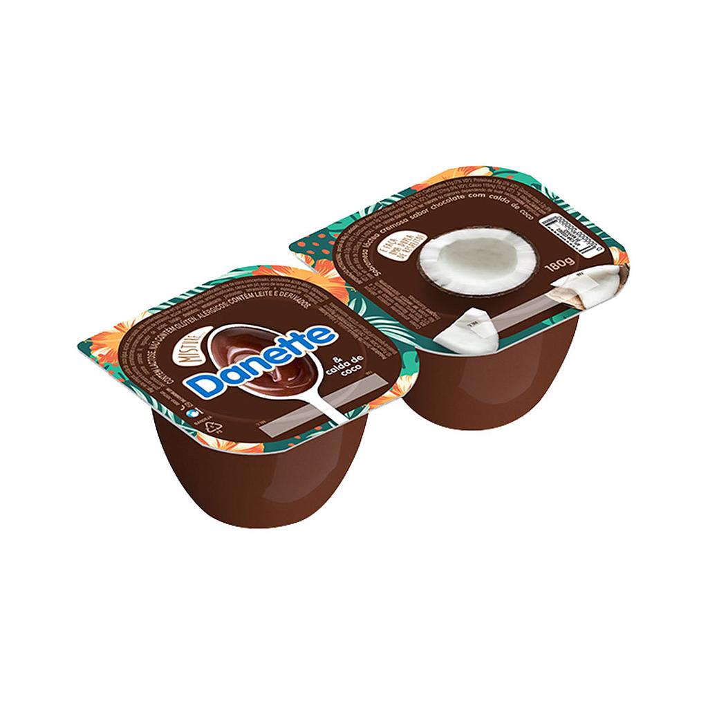 Danette com Calda de Coco 180gr
