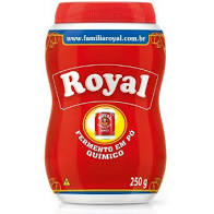 Fermento Químico em Pó 250Gr. Royal