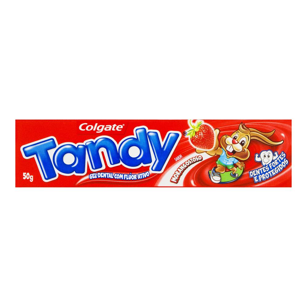 Gel Dental Infantil Tandy Morango 50g