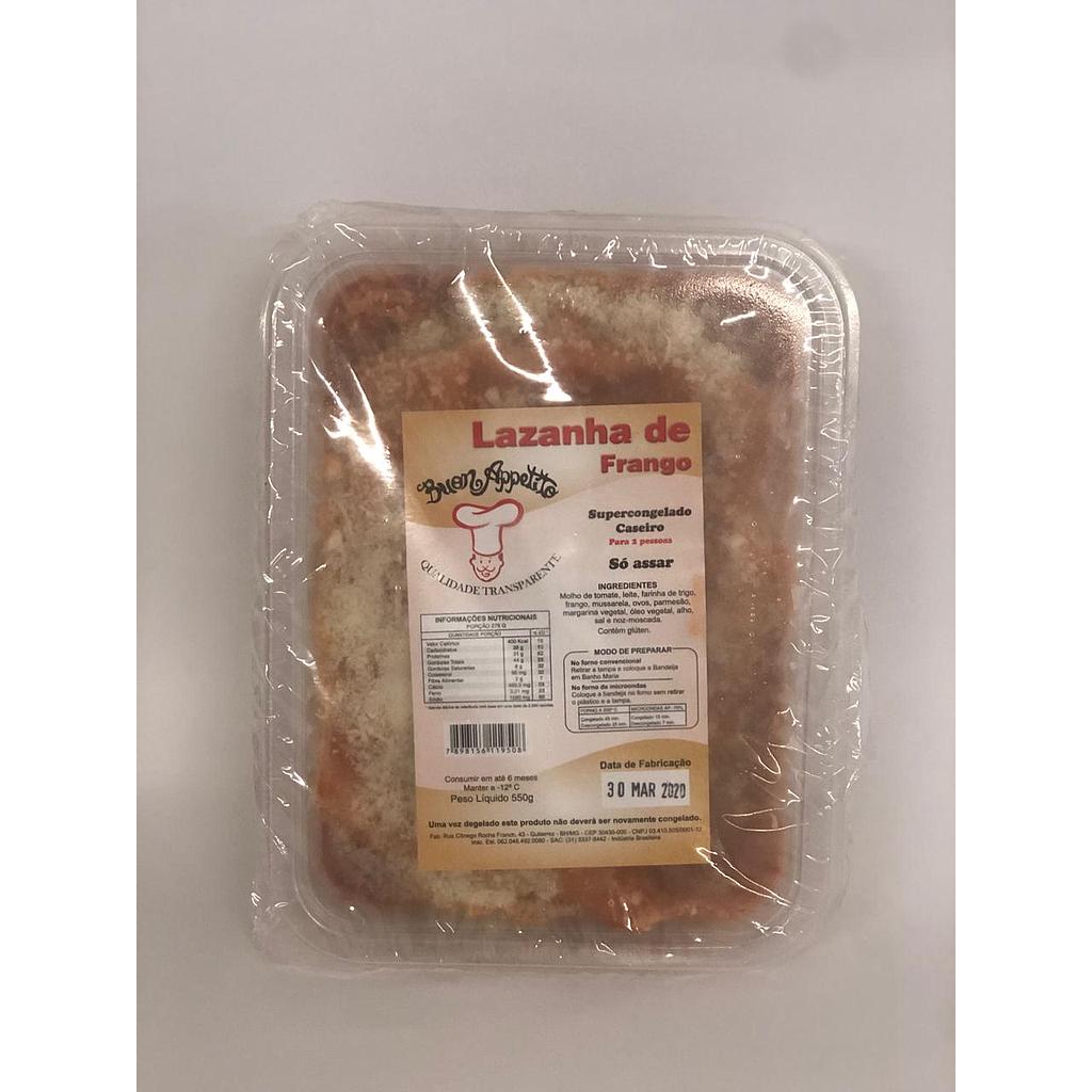 Lazanha de Frango Buon Appetito 550Gr.