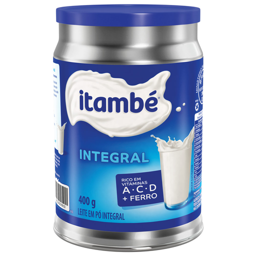 Leite em Pó Instantâneo Integral Itambé 300gr