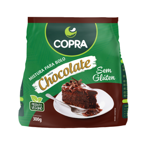 MIstura para Bolo Sabor Chocolate Copra 300gr