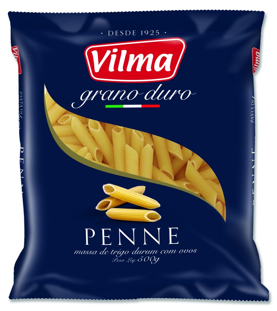 Macarrão com Ovos Penne Grano Duro Vilma