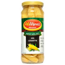 Mini Milho em Conserva AliMinas 310gr