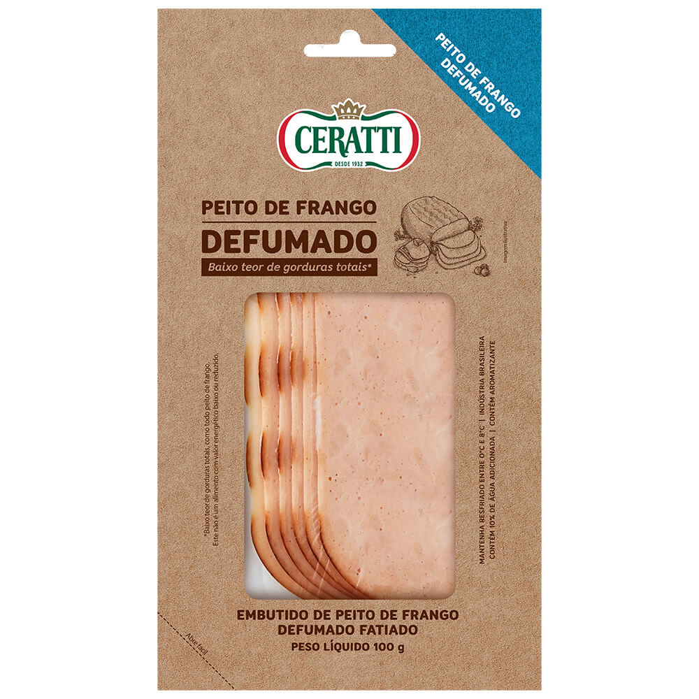 Peito de Frango Defumado Ceratti 100gr