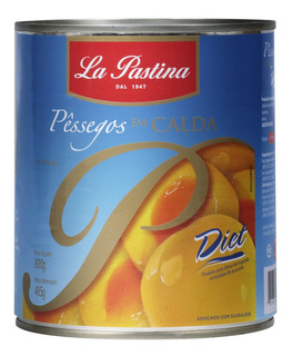 Pêssegos em Calda Diet La Pastina 850gr