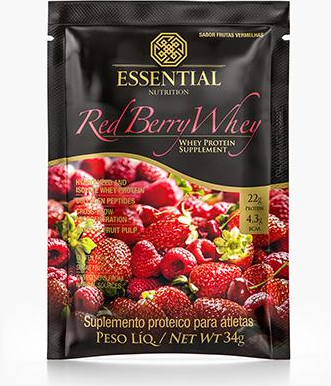 Red Berry Whey Essential Nutrition 34gr