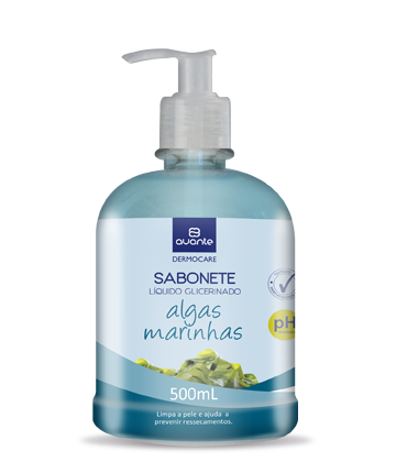 Sabonete Líquido Glicerinado Algas Marinhas Avante 500ml