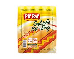 Salsicha Hot Dog Pif Paf 500gr.