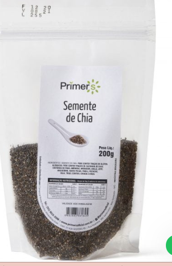 Semente de Chia Primers 200gr