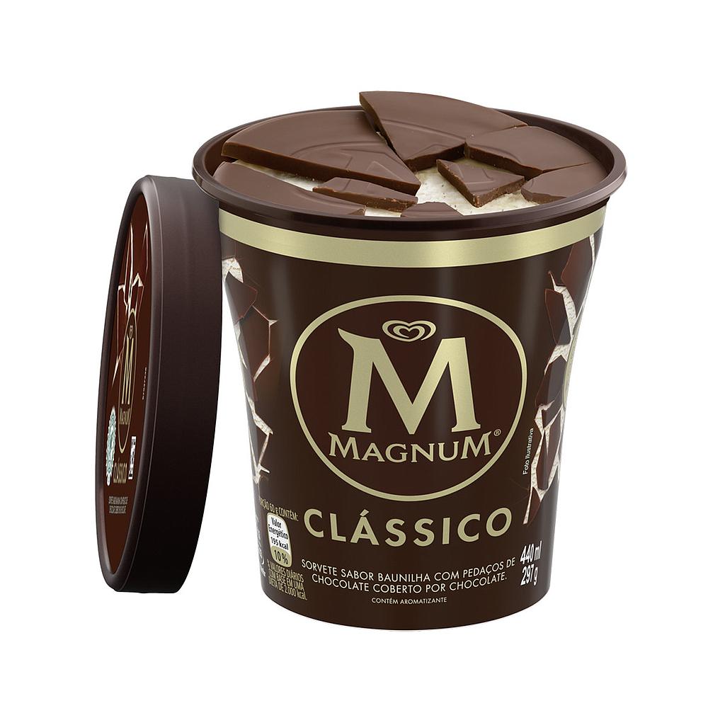 Sorvete Clássico Magnum 440ml