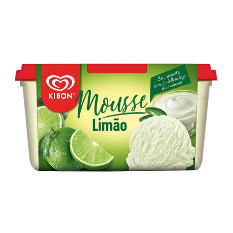 Sorvete Mousse de Limão Kibon 1,3lt