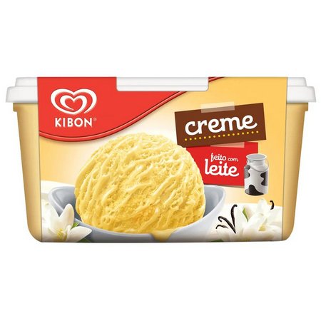 Sorvete de Creme Kibon 1,5lt