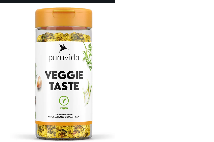 Tempero Natural sabor Ervas e Legumes Veggie Taste Pura Vida 120gr