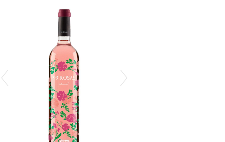 Vinho Rosé Espanhol Orgânico 99 Rosas 750ml