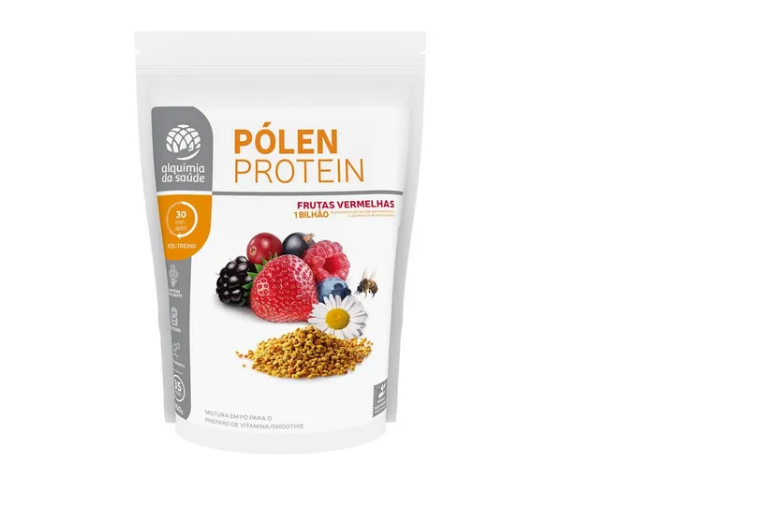 Pólen Protein Frutas Vermelhas Alquimia da Saúde 350gr