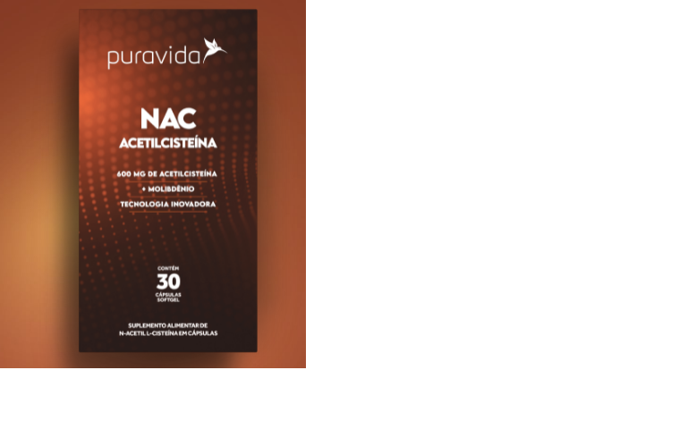 Nac Acetilcisteína 30 caps Pura Vida