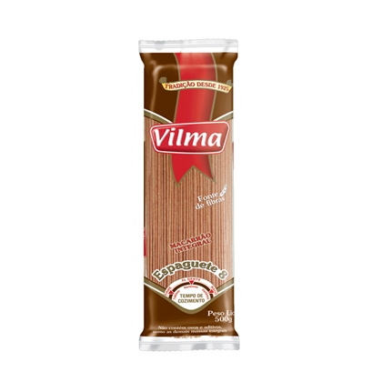 Massa Integral Espaguete 8 Vilma 500gr