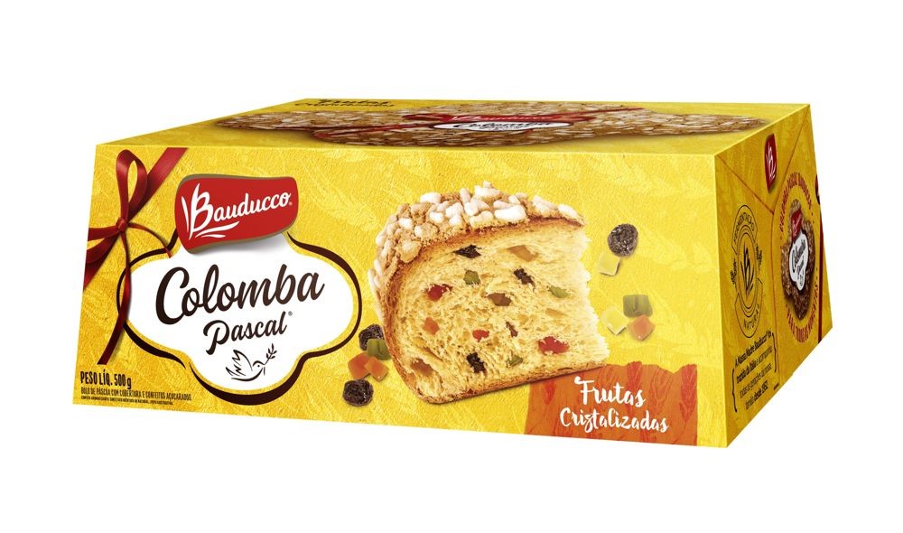 Colomba Pascal de Frutas Bauducco 500gr