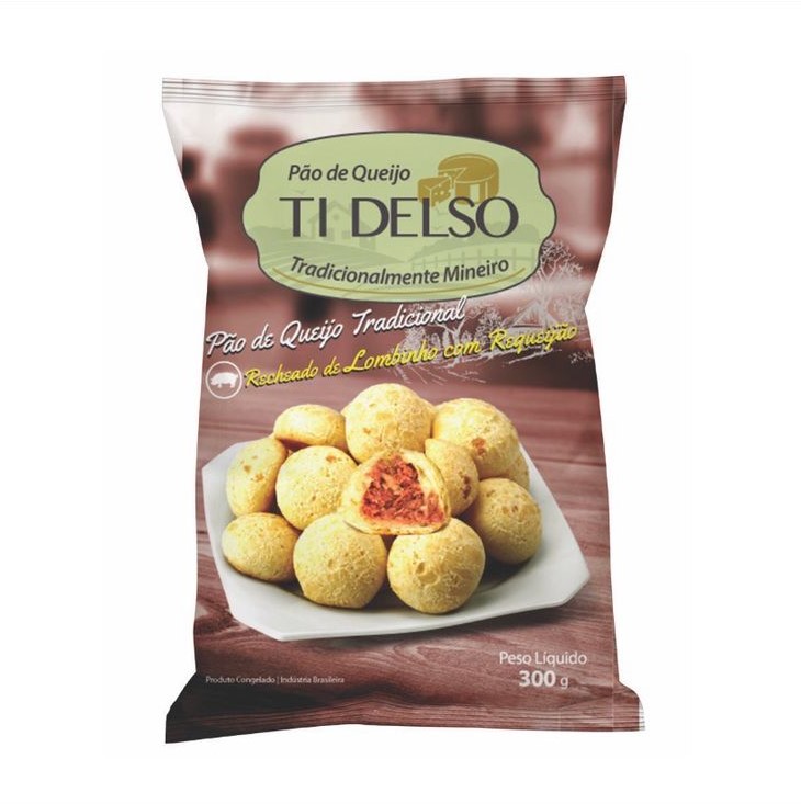 Pão de Queijo Ti Delso (Lombinho com Requeijão)