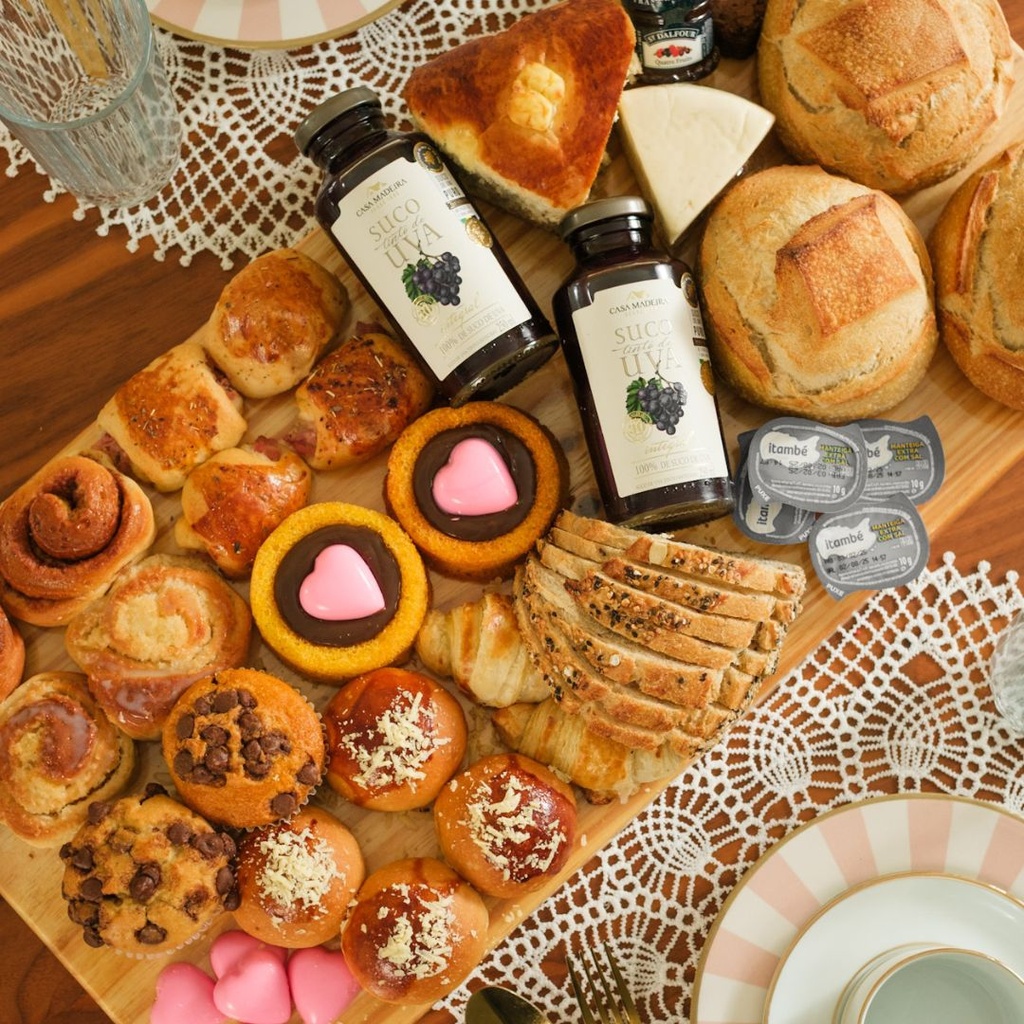 Platter de Café da Manhã - &quot;Amor de Mãe!