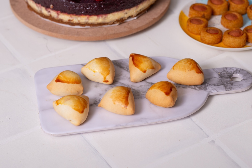 Mini Esfirra de Frango com Bacon