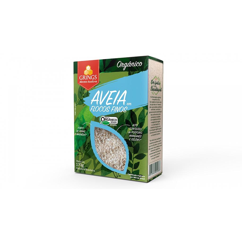 Aveia Orgânica em Flocos Grings 170gr