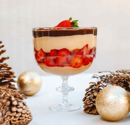 [146367] Taça de bombom aberto de morango