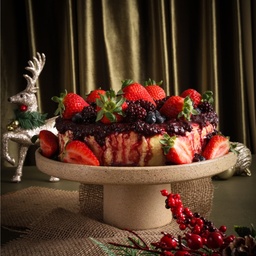 Cheesecake de frutas vermelhas